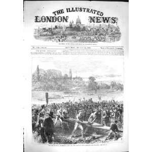  1869 International University Boat Race Harvard Crew