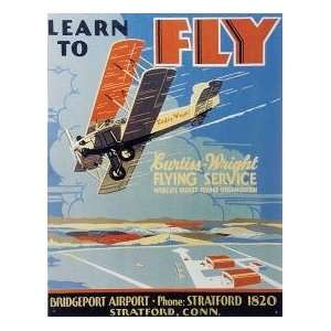  Airplane tin sign #237 