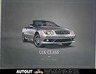 2008 Mercedes Benz CLK350 CLK550 CLK63 AMG Brochure