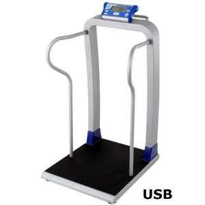   DS7100 USBKT Handrail Scale w RSUSB Port 1000 x 0 1 lb