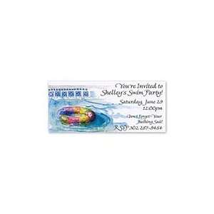  Splash Beach and Pool Party Invitations Health & Personal 