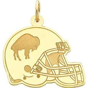 14K Gold NFL Buffalo Bills Football Helmet Charm  Sports 