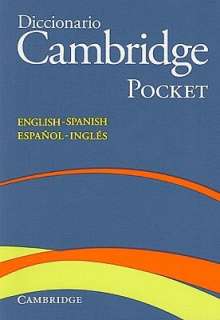   Cambridge Spanish English Flexi Cover Pocket edition by Cambridge