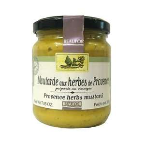 Beaufor, Mustard Provence Herbs, 7 Ounce Grocery & Gourmet Food