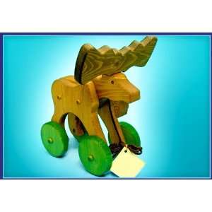  LARK Marley Moose Wooden Pull Toy Toys & Games