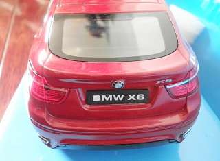 NEW WELLY 124 BMW X6 DIECAST MODEL CAR  