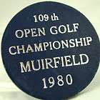 British Open Championship 1980 Muirfield Tom Watson 3rd R&A Member 