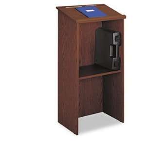  New   Stand Up Lectern, 23w x 15 3/4d x 46h, Cherry by 