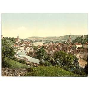   Gross and Klein Laufenburg, Aargau, Switzerland,c1895