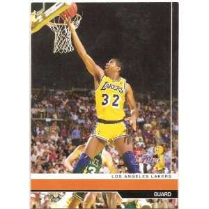   Card #MJ Magic Johnson   Los Angeles Lakers