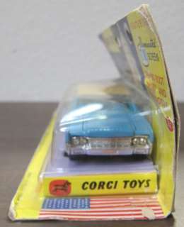 VINTAGE Corgi 262 Blue & Cream Lincoln Continental Executive Limousine 