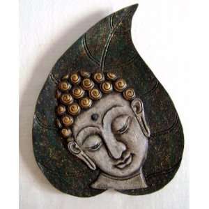  Buddha Face Bodhi Leaf Panel_Grn(right) 15 Everything 