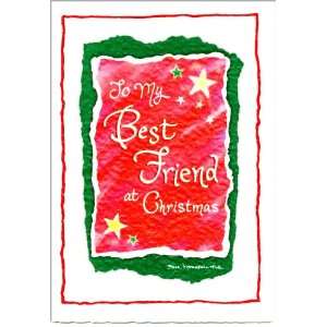  Blue Mountain Arts Greeting Card Christmas To My Best Friend 