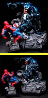Bowen Spider man VS Venom Marvel Comics Statue  
