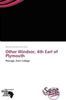   Earl Of Plymouth by Mariam Chandra Gitta, Sent publishing  Paperback