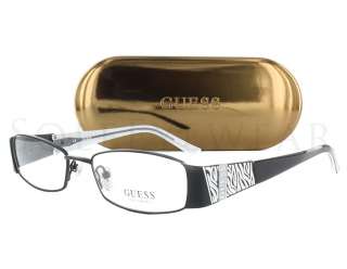 NEW Guess GU 2230 BLK Size 51 17 135 Black Frame Eyeglasses  
