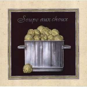  Soupe Aux Choux   Poster by Charlene Audrey (12x12)