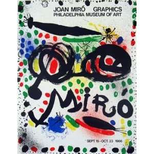  Joan Miro   Philadelphia 1966