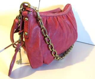 NWT Fossil Sienna Clutch Flamingo Pink Handbag ZB4767 MSRP $108 