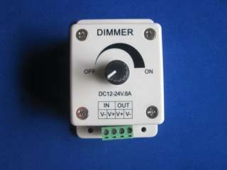DC12V 24V LED dimmer brightness adjustable controller  
