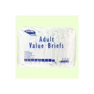  Invacare Value Series Adult Briefs Large   Pack of 18 