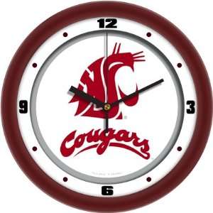  Washington State Cougars 12 Wall Clock   Traditional 