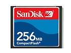 Original Sandisk 256MB Compact Flash CF card, Memory Card with plastic 