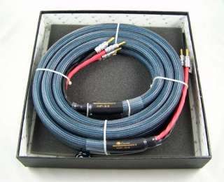 BADA HP 33 speaker cable & CMC banana plugs 2.5m/Pair  