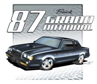 84 87 Buick GRAND NATIONAL PRO TOUR T Shirt   YMM  