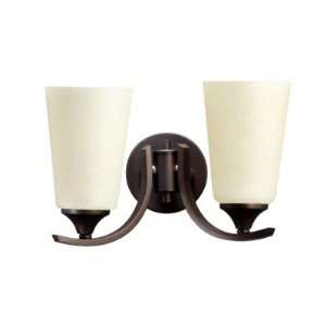  Winslet Two Light Wall Sconce in Oiled Bronze