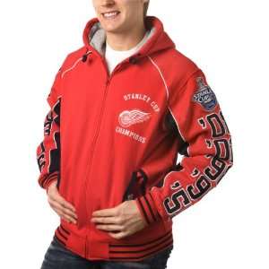   Red Wings Commemorative Stanley Cup Champions Full Zip Hooded Jacket