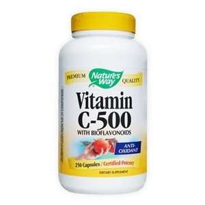 Vitamin C 500 Bioflavonoids 250 Cp