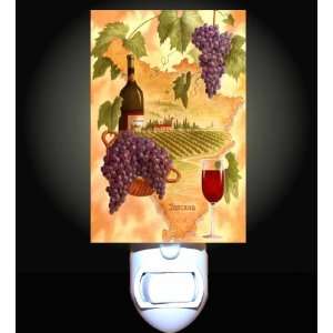  Toscana Red Wine Decorative Night Light