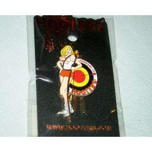  Hooters Archary Girl Lapel Pin 