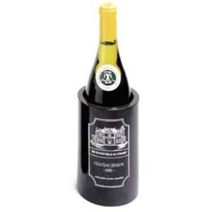  Personalized Black Marble Wine Chiller