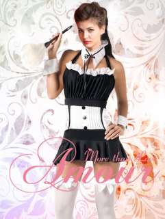 Sexy French Maid Costume Dress Set Halloween @ysf11075  