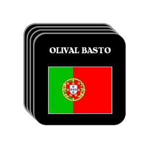  Portugal   OLIVAL BASTO Set of 4 Mini Mousepad Coasters 