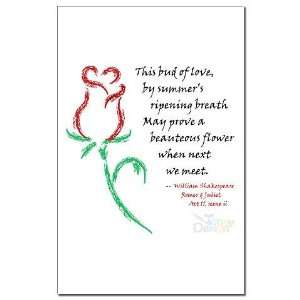  Budding Love Love Mini Poster Print by  Patio 