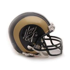 Marc Bulger Signed Mini Helmet   G 