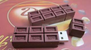 Novelty Chocolate Bar style Flash Memory Pen Driver 8GB  