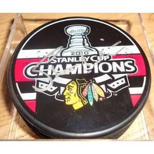 Stan Mikita Autographed Puck   *2010* cup w COA  Sports 