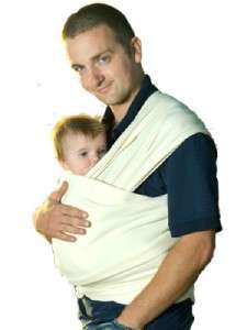 New ORGANIC Moby Wrap Baby Carrier/Wrap/Sling COCONUT  
