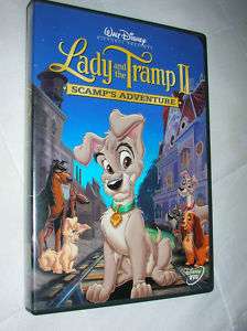   and the Tramp II Scamps Adventure (DVD, 2001) 786936140491  