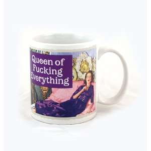  Queen of fu*cking everything mug