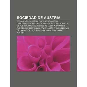  Sociedad de Austria Activistas de Austria, Cultura de 