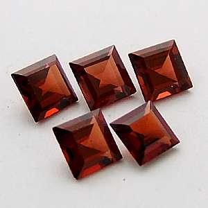 58 CT. EXCELLENT RED SQUARE CUT GARNET NATURAL AAA+++  