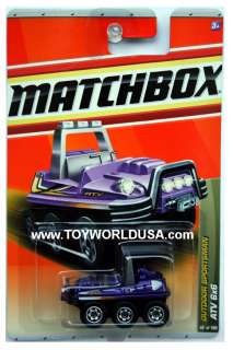2011 Matchbox #82 Outdoor Sportsman ATV 6X6  