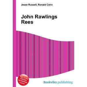  John Rawlings Rees Ronald Cohn Jesse Russell Books
