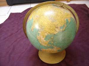 Vintage Rand McNally U.S.A. World Globe  