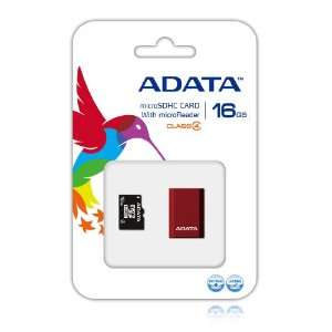  ADATA 16 GB Micro SDHC Card Class 4 with Ver. 3 LED Reader 